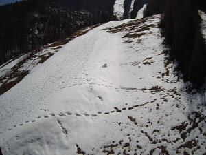 Ski areál SEVERKA v Dolní Lomné - Sjezdovka SEVERKA - 3.4.2026 v 13:05 Ski areál SEVERKA v Dolní Lomné - Sjezdovka SEVERKA - 3.4.2026 v 13:05