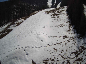 Ski areál SEVERKA v Dolní Lomné - Sjezdovka SEVERKA - 3.4.2026 v 13:10 Ski areál SEVERKA v Dolní Lomné - Sjezdovka SEVERKA - 3.4.2026 v 13:10