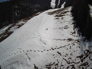 Ski areál SEVERKA v Dolní Lomné - Sjezdovka SEVERKA - 3.4.2026 v 13:15 Ski areál SEVERKA v Dolní Lomné - Sjezdovka SEVERKA - 3.4.2026 v 13:15