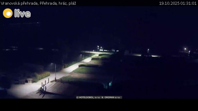 Vranovská přehrada - Přehrada, hráz, pláž - 19.10.2025 v 01:31 Vranovská přehrada - Přehrada, hráz, pláž - 19.10.2025 v 01:31