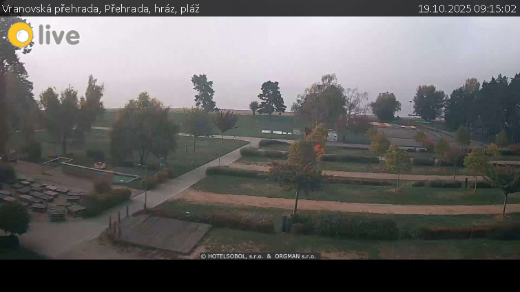 Vranovská přehrada - Přehrada, hráz, pláž - 19.10.2025 v 09:15 Vranovská přehrada - Přehrada, hráz, pláž - 19.10.2025 v 09:15