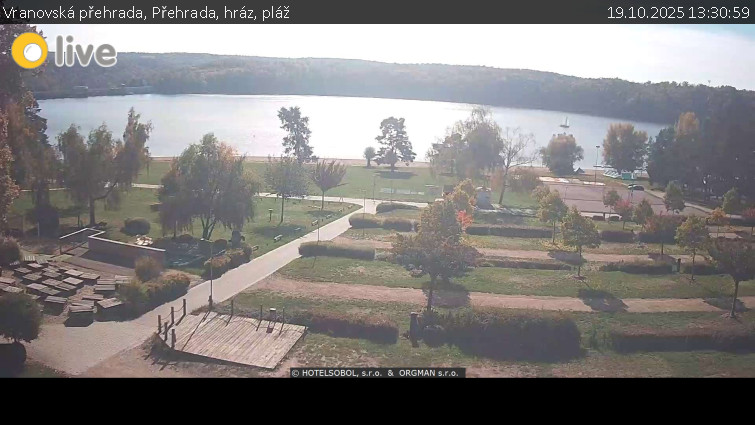 Vranovská přehrada - Přehrada, hráz, pláž - 19.10.2025 v 13:30 Vranovská přehrada - Přehrada, hráz, pláž - 19.10.2025 v 13:30