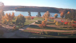 Přehrada, hráz, pláž