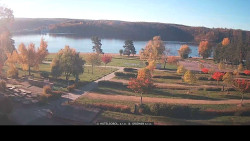 Přehrada, hráz, pláž