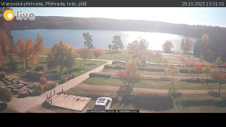 Vranovská přehrada - Přehrada, hráz, pláž - 29.10.2025 v 13:31 Vranovská přehrada - Přehrada, hráz, pláž - 29.10.2025 v 13:31