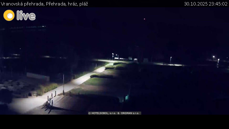 Vranovská přehrada - Přehrada, hráz, pláž - 30.10.2025 v 23:45 Vranovská přehrada - Přehrada, hráz, pláž - 30.10.2025 v 23:45