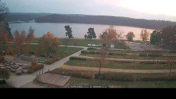 Přehrada, hráz, pláž