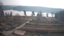 Přehrada, hráz, pláž