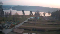 Přehrada, hráz, pláž