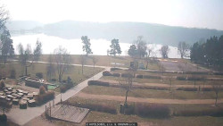 Přehrada, hráz, pláž