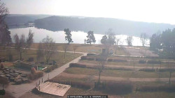 Přehrada, hráz, pláž