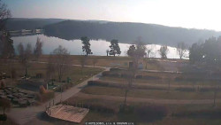 Přehrada, hráz, pláž