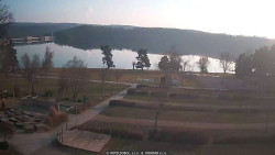 Přehrada, hráz, pláž