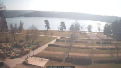 Přehrada, hráz, pláž