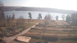 Přehrada, hráz, pláž