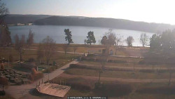 Přehrada, hráz, pláž