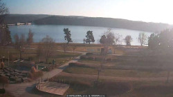 Přehrada, hráz, pláž