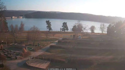 Přehrada, hráz, pláž