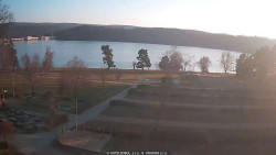 Přehrada, hráz, pláž