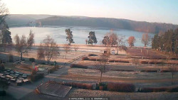 Přehrada, hráz, pláž