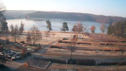 Přehrada, hráz, pláž