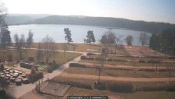 Přehrada, hráz, pláž