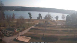 Přehrada, hráz, pláž