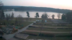 Přehrada, hráz, pláž