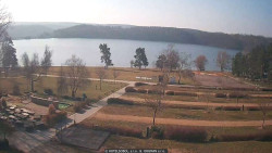 Přehrada, hráz, pláž