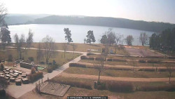 Přehrada, hráz, pláž