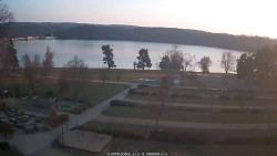 Přehrada, hráz, pláž