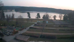 Přehrada, hráz, pláž