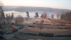 Přehrada, hráz, pláž