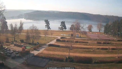 Přehrada, hráz, pláž