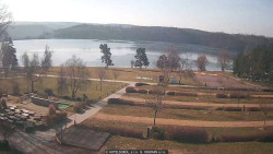 Přehrada, hráz, pláž