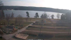 Přehrada, hráz, pláž