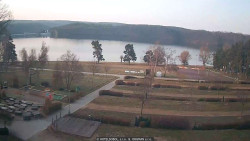 Přehrada, hráz, pláž