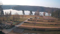 Přehrada, hráz, pláž