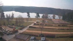 Přehrada, hráz, pláž