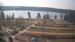 Přehrada, hráz, pláž