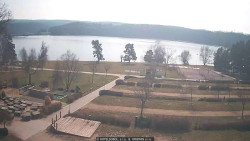 Přehrada, hráz, pláž