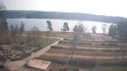 Přehrada, hráz, pláž