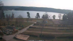 Přehrada, hráz, pláž