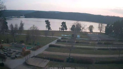 Přehrada, hráz, pláž