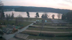 Přehrada, hráz, pláž