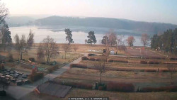 Přehrada, hráz, pláž