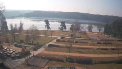 Přehrada, hráz, pláž