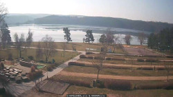 Přehrada, hráz, pláž