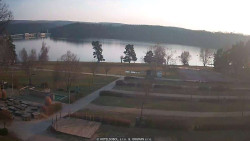 Přehrada, hráz, pláž