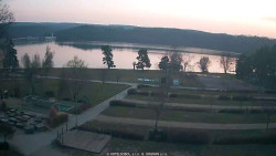 Přehrada, hráz, pláž